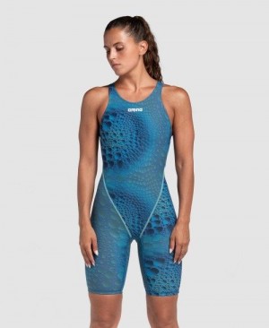 Abbigliamento Nuoto Donna Arena Powerskin St Next Caimano Limited Edition Open Back Colorate | 36825IPBS