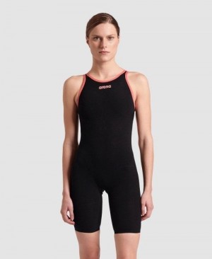 Abbigliamento Nuoto Donna Arena Powerskin Carbon Air2 Limited Edition Biscay Bay Open Back Grigie Scuro | 27986QABS