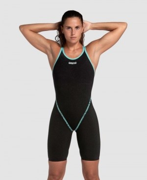 Abbigliamento Nuoto Donna Arena Powerskin Primo Open Back Colorate | 25340YETD