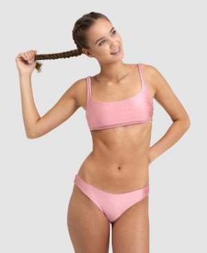 Bikini Donna Arena Shila Bralette Bikini Rosa | 12576RHOA