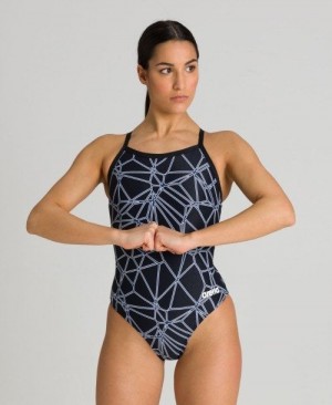 Body Donna Arena Carbonics Pro Light Drop Back One Piece Nere Nere | 80273XCZA