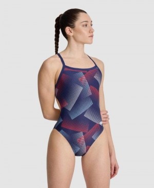 Body Donna Arena Halftone Challenge Back One Piece Colorate | 31524ANJB