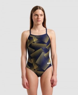 Body Donna Arena Halftone Lightdrop Back One Piece Colorate | 16705OSQL