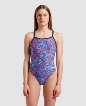 Body Donna Arena Hydrangea Bouquet Challenge Back One Piece Colorate | 30729FWKO