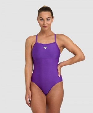 Body Donna Arena Solid Light Drop Back One Piece Colorate | 89302HPTG