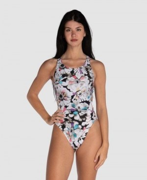 Body Donna Arena Zinnia Party Tech Back One Piece Colorate | 79246BCNH