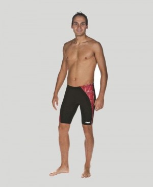 Jammer Uomo Arena Water Jammer - Maxlife Nere Rosse Nere | 26938RENH