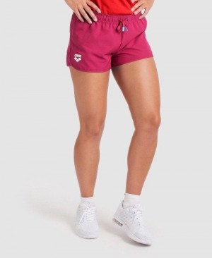 Pantaloncini Donna Arena Team Short Solid Colorate | 13024GTVW