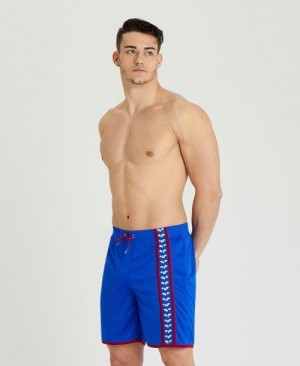 Pantaloncini Uomo Arena Icons Beach Bermuda Short Blu Bordeaux | 19742QBDY