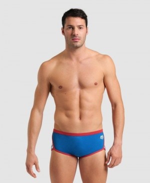 Pantaloncini Uomo Arena Icons Solid Low Waist Short Blu Rosse | 68204WXAF