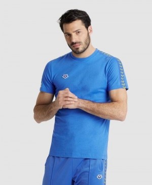 Pantaloncini Uomo Arena Team Us T-shirt Gialle | 12947FRVL