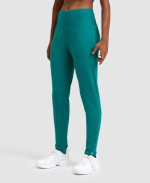 Pantaloni Donna Arena Fleece Pants Solid Verdi | 84352ZCSV