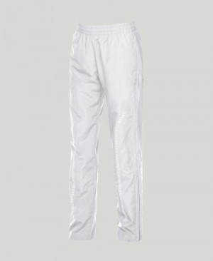 Pantaloni Uomo Arena Team Line Warm-up Pant Bianche | 82794PQKH