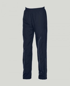 Pantaloni Uomo Arena Team Line Warm-up Pant Blu Marino | 41236KGJU