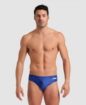 Slip Uomo Arena Hydrange Bouquet Brief Colorate | 20768EMUO