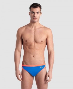 Slip Uomo Arena Icons Brief Blu Corallo Chiaro | 17352RVNT