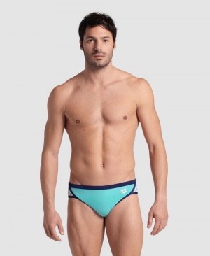 Slip Uomo Arena Icons Brief Blu Marino | 82049LZVK