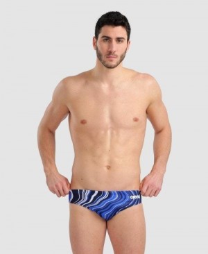 Slip Uomo Arena Marbled Brief Colorate | 60259ECQY