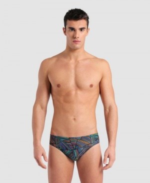 Slip Uomo Arena Overview Brief Colorate | 48057BWAI