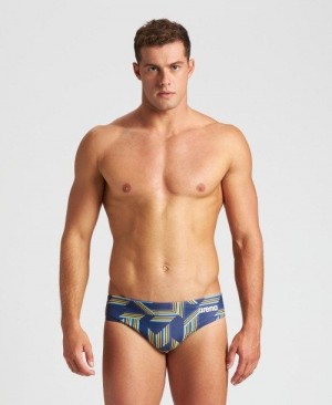 Slip Uomo Arena Puzzled Brief Colorate | 79436BNMT