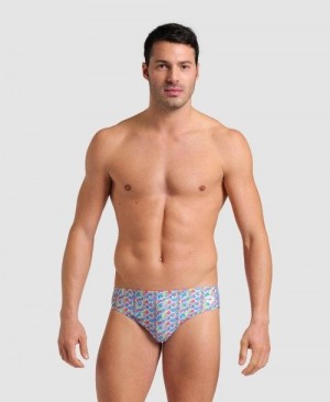 Slip Uomo Arena Starfish Brief Colorate | 18420LCPB