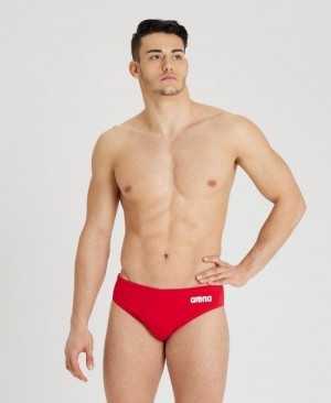 Slip Uomo Arena Team Solid Water Polo Brief Colorate | 28469BYXS