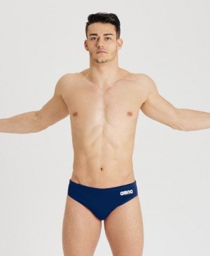 Slip Uomo Arena Team Solid Water Polo Brief Colorate | 63920KRUC