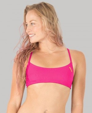 Top Donna Arena Play Top (Bandeau Top) Rosa Gialle | 27945FKZV