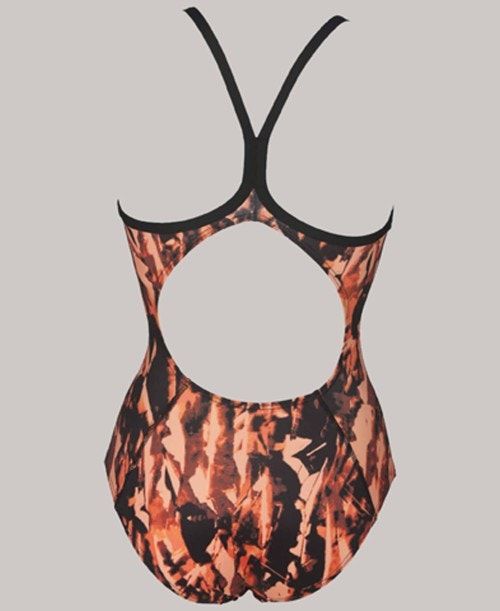 Abbigliamento Nuoto Donna Arena Painted Light Drop Back - Maxlife Arancioni | 31896KQUE