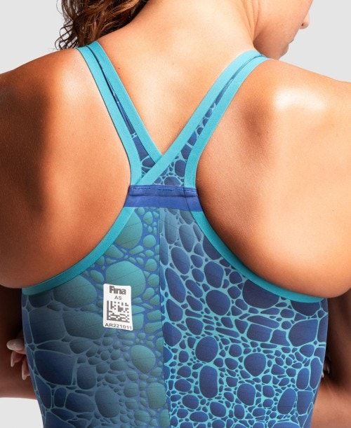 Abbigliamento Nuoto Donna Arena Powerskin Carbon Air2 Caimano Limited Edition Closed Back Grigie Scuro | 30942PCVI