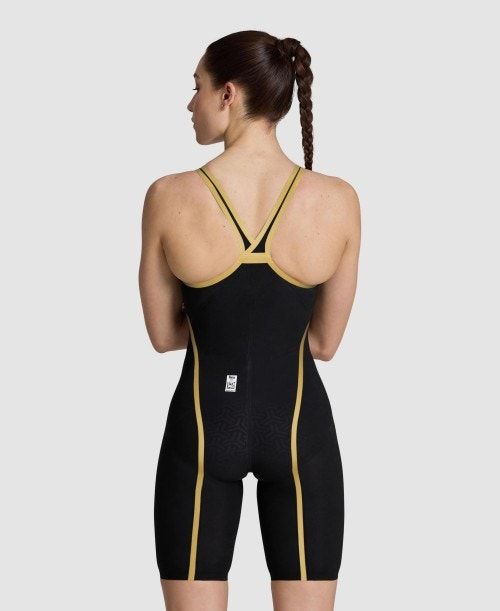 Abbigliamento Nuoto Donna Arena Powerskin Carbon Glide 50th Anniversary Limited Edition Closed Back Grigie Scuro | 97260IKQF