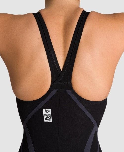 Abbigliamento Nuoto Donna Arena Powerskin Carbon Core Fx Closed Back Nere Oro | 96450WENR