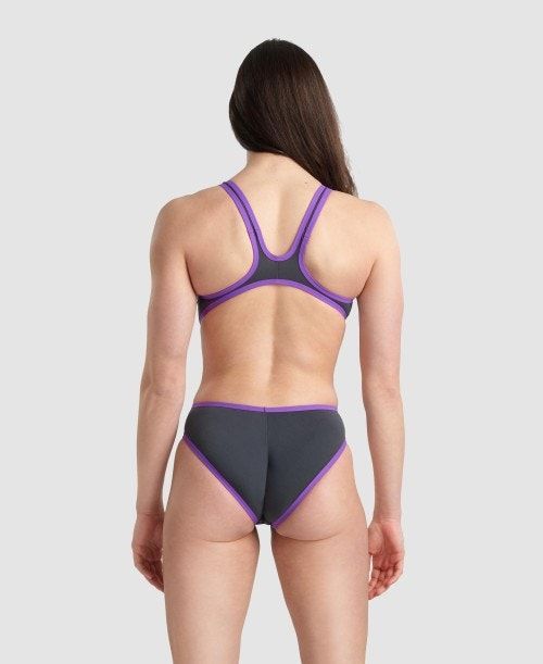 Abbigliamento Nuoto Donna Arena The One Biglogo - Maxlife Viola | 42083YKVA