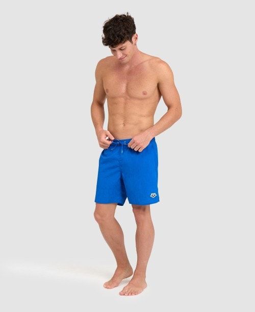 Biancheria Intima Uomo Arena Icons Solid Boxer Blu Reale | 14370BVNO