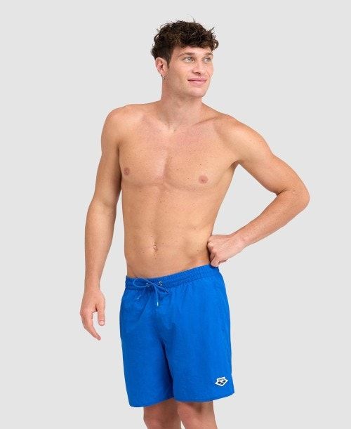 Biancheria Intima Uomo Arena Icons Solid Boxer Blu Reale | 14370BVNO