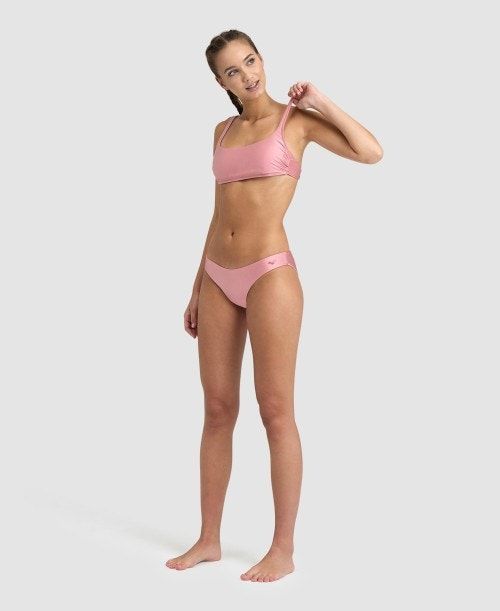 Bikini Donna Arena Shila Bralette Bikini Rosa | 12576RHOA