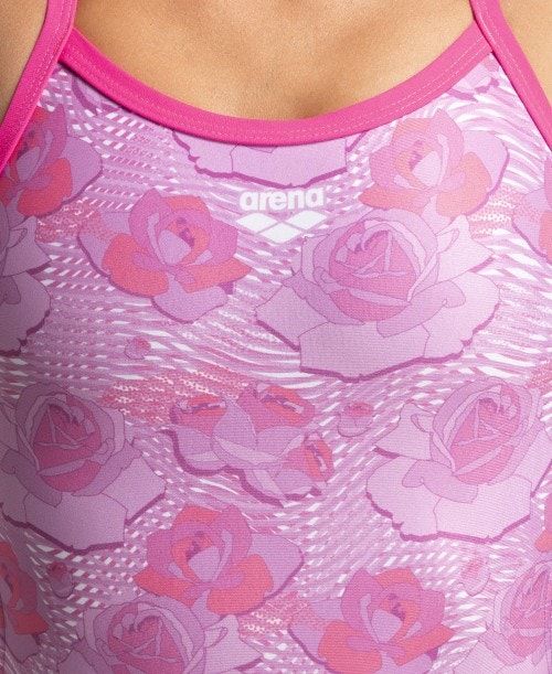 Body Donna Arena Breast Cancer Awareness Challenge Back One Piece Colorate | 43265MBVC