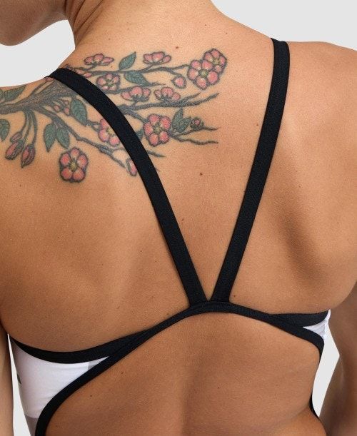 Body Donna Arena Crazy Super Fly Back One Piece Nere Bianche Colorate | 37215AOBG