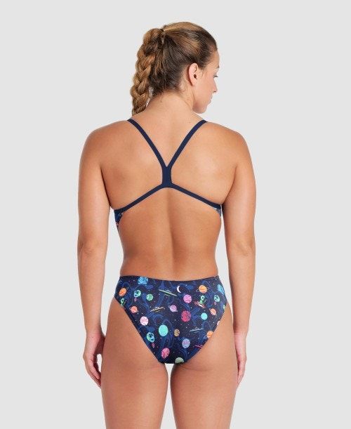 Body Donna Arena Drew Kibler Collection Challenge Back One Piece Colorate | 18462PTJL