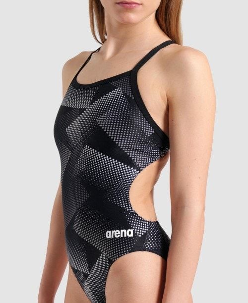 Body Donna Arena Halftone Challenge Back One Piece Colorate | 39126NMBO