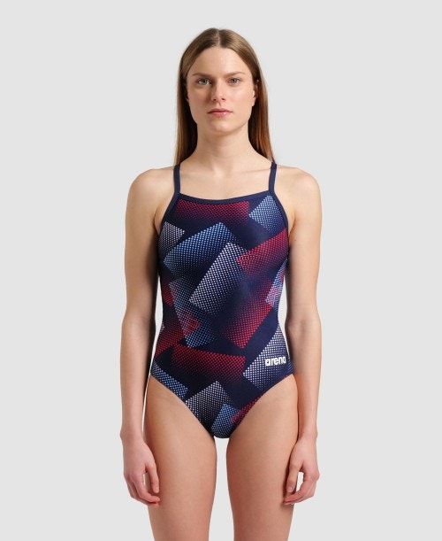 Body Donna Arena Halftone Lightdrop Back One Piece Colorate | 21083BTGO