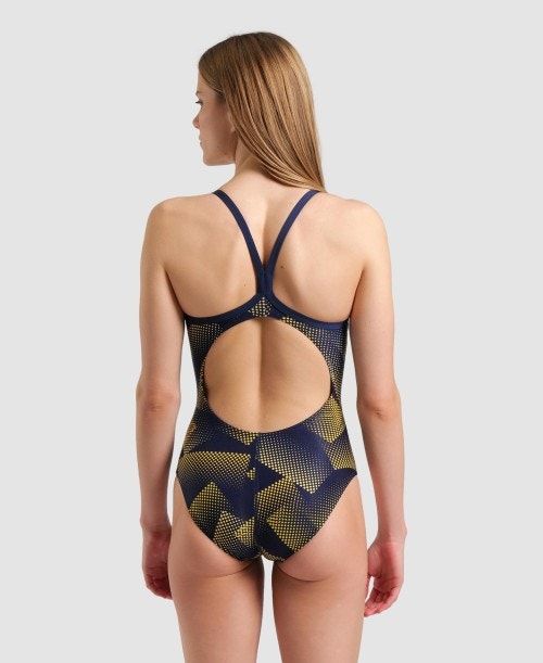 Body Donna Arena Halftone Lightdrop Back One Piece Colorate | 16705OSQL