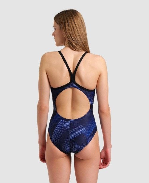 Body Donna Arena Halftone Lightdrop Back One Piece Colorate | 01625ZXHG