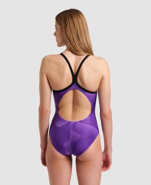 Body Donna Arena Halftone Lightdrop Back One Piece Colorate | 64570DFLH