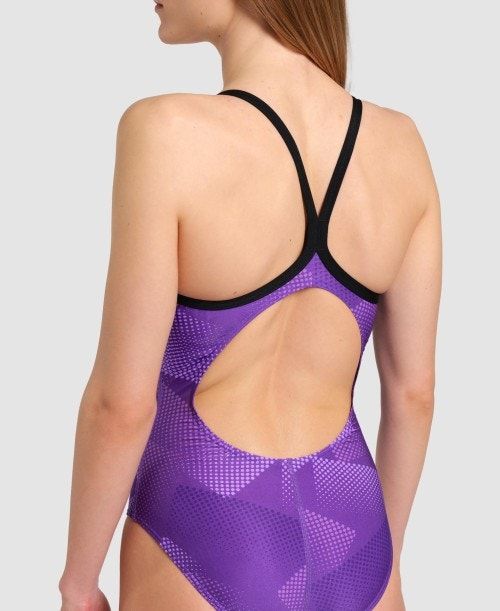 Body Donna Arena Halftone Lightdrop Back One Piece Colorate | 64570DFLH