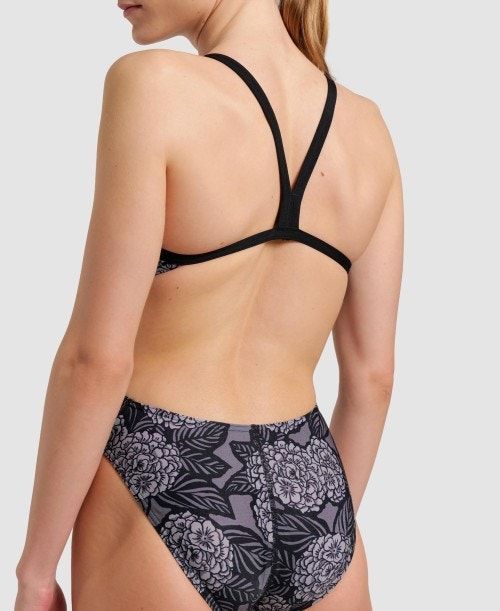 Body Donna Arena Hydrangea Bouquet Challenge Back One Piece Colorate | 36789TXZR