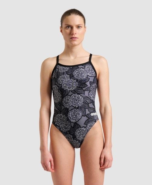 Body Donna Arena Hydrangea Bouquet Challenge Back One Piece Colorate | 36789TXZR