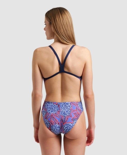 Body Donna Arena Hydrangea Bouquet Challenge Back One Piece Colorate | 30729FWKO