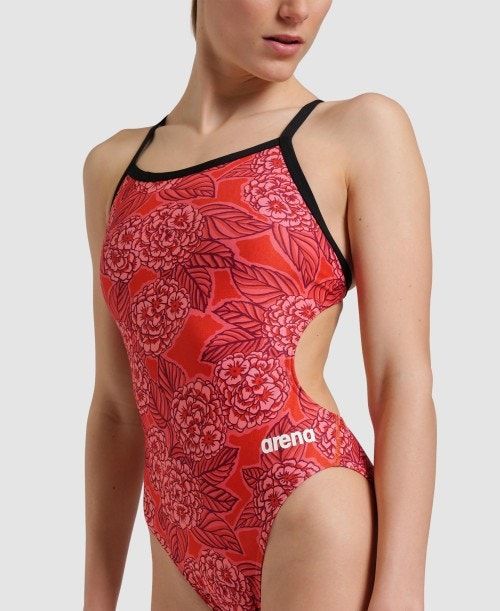 Body Donna Arena Hydrangea Bouquet Challenge Back One Piece Colorate | 86409OIFT