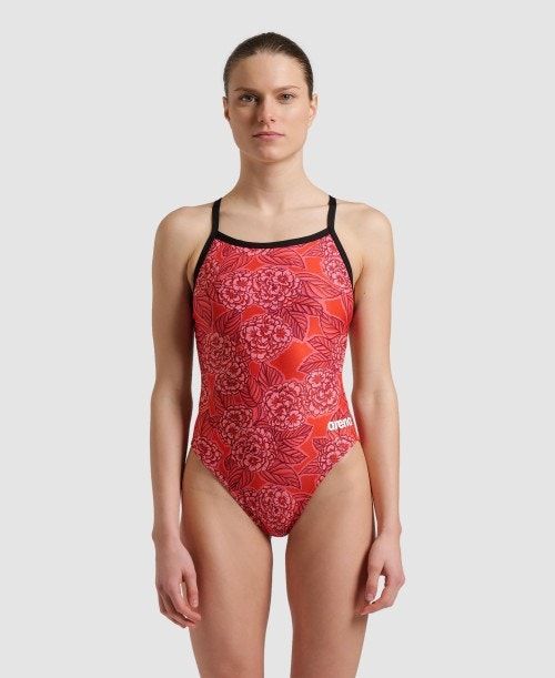 Body Donna Arena Hydrangea Bouquet Challenge Back One Piece Colorate | 86409OIFT